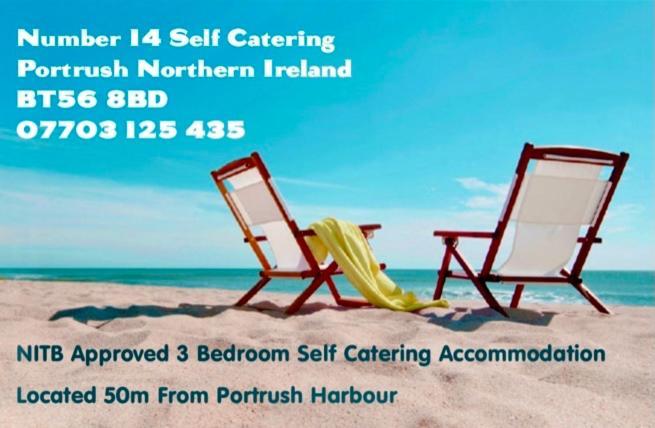 Ferienwohnung Number 14 Portrush Exterior foto
